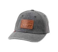 Levi's Relaxed Dad Heritage Cap, Regular Grey, Un Uomo, Grigio regolare, Taglia Unica