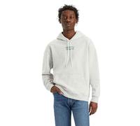 Felpa con cappuccio Levi's Relaxed Graphic grigio verde - XL