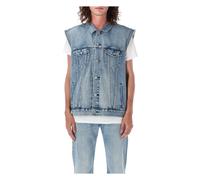 Levi's - Relaxed Trucker Vest - - Jackets - Uomo - Blu - L