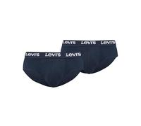 Levi's Repeat Logo Slip, Blu Navy, M (Pacco da 2) Uomo