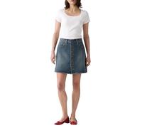Levi's Retro Button Front Skirt Eight Track Ski, Eight Track Skirt, 26W