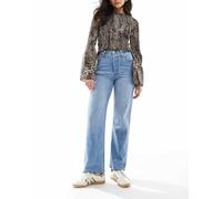 Levi's - Ribcage - Jeans dritti alla caviglia blu chiaro W31 L29