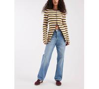 Levi's - Ribcage - Jeans dritti alla caviglia blu medio W28 L27