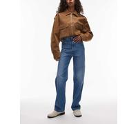 Levi's - Ribcage - Jeans dritti alla caviglia blu medio W29 L29