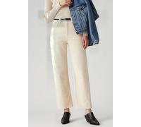 Levi's Ribcage Str Ankle Zip Nd White Swan Cord Taglia: W24L27 | Pantaloni dritti Outlet | Donna | Bianco