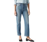 Levi's Ribcage Straight Ankle Jeans, Cool Invite, 29W / 29L Donna