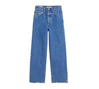 Levi's Ribcage Straight Ankle Jeans, Jazz Pop, 30W / 29L Donna