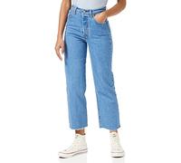 Levi's Ribcage Straight Ankle Jeans, Jazz Wave, 29W / 31L Donna