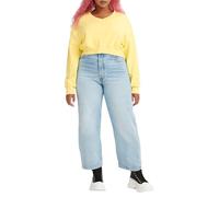 Levi's Ribcage Straight Ankle Jeans, Middle Road, 25W / 31L Donna