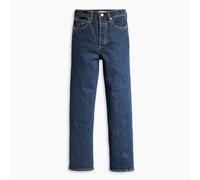 Levi's Ribcage Straight Ankle Jeans, Salsa Dark Stone, 32W / 29L Donna