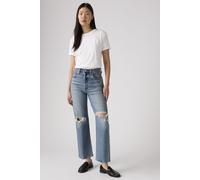 Levi's Ribcage Straight Ankle Jeans, Queen Mother, 28W / 27L Donna