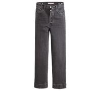 Levi's Ribcage Straight Ankle Tailored Jeans, Jeans Donna, off Topic Clean, 27W / 29L