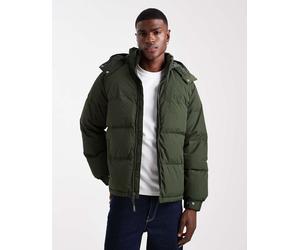 Levi's - Rockridge - Piumino corto verde scuro con cappuccio M