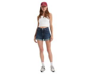 Levis - Rolled 80s Mom Shorts Dark Indigo - Worn in, Rolled 80S Mom Shorts Dark Indigo - Worn in Donna