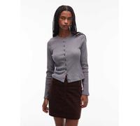 Levi's - Rory - Top a maniche lunghe grigio con bottoni XS