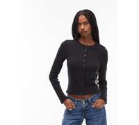 Levi's - Rory - Top a maniche lunghe nero con bottoni L