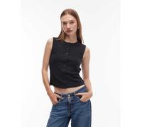 Levi's - Rory - Top senza maniche nero con bottoni L