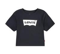 Levi's S/S High Rise Batwing Tee Bambine e Ragazze, Nero, 10 anni