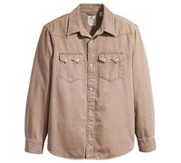 Levi's Sawtooth Relaxed Fit Western, Magliette in tessuto Uomo, Clark Brown Denim, S