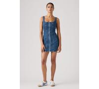 Levi's - Seamed Zip Dress-005EW Blu - Abbigliamento S Blu