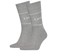 Levi's Short, Calzini Unisex - Adulto, Grigio, 39-42