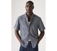 Levi's Uomo Camicia a Maniche Corte, Relaxed Fit, Blu (Kesey Plaid Vintage), M