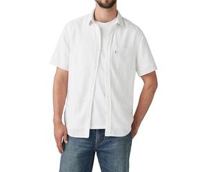 Levi's Shortsleeve Sunset 1-Pocket Standard - Camicia da Uomo, Carlino Stripe Bright, XS