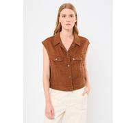 Levi's - SHRUNKEN 90S VEST Marrone - Abbigliamento S Marrone