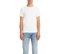 LEVI'S ® Maglietta 'Slim 2 Pack Crewneck ' bianco, Taglia XS