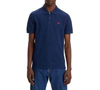 Levi's Polo uomo Slim Housemark manica corta blu marino/rosso XL