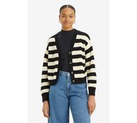 Levi's Striped W - Cardigan - Donna - Nero L