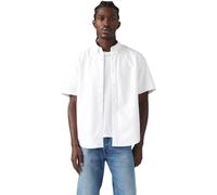 Levi's SS Authentic Button Down Camicia, Bianco, L Uomo