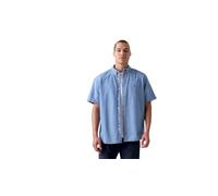 Levi's SS Authentic Button Down Camicia, Bianco, L Uomo