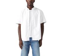 Levi's SS Authentic Button Down Camicia, Bianco, L Uomo