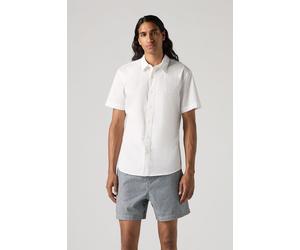 Levi's Ss Battery Hm Slim Bright White Stretch Taglia: M | Camicie Casual Outlet | Uomo | Bianco