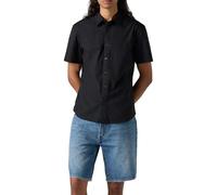 Levi's SS Battery HM Slim Maglietta, Jet Black, M Uomo