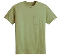 Levi's SS Classic Pocket Tee T-Shirt, Moss Olive 0908736, S Uomo