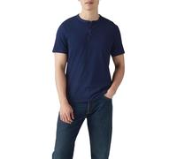 Levi's SS HM Henley Maglietta, True Indigo Dark Ind, S Uomo