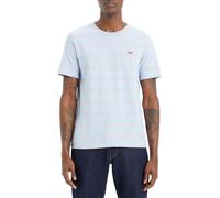 Levi's SS Original Housemark Tee, T-Shirt Uomo, Seaside Stripe Chambray Jersey, S