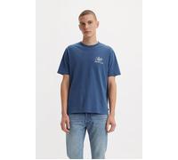 Levi's SS Relaxed Fit Tee, T-Shirt Uomo, Brin Palm Tree Vintage Indigo, S