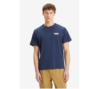 Levi's SS Relaxed Fit Tee, T-Shirt Uomo, Icon Button Dress Blues, XL