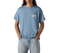 Levi's SS Relaxed Fit Tee, T-Shirt Uomo, Ssnl Serif Logo Stea, XS