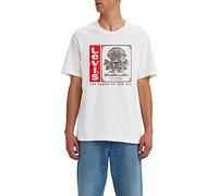 Levi's SS Relaxed Fit Tee, T-Shirt Uomo, Archival White, XS