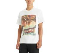Levi's SS Relaxed Fit Tee, T-Shirt Uomo, Levi Waterfall White, S