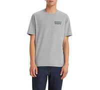 Levi's SS Relaxed Fit Tee, T-Shirt Uomo, Original Batwing Mhg, M