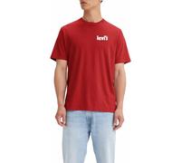 Levi's SS Relaxed Fit Tee, T-Shirt Uomo, Poster Logo Aura Orange, M