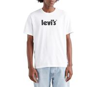 Levi's SS Relaxed Fit Tee, T-Shirt Uomo, Poster Logo White, XL