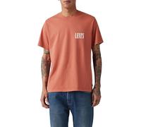 Levi's SS Relaxed Fit Tee, T-Shirt Uomo, Ssnl Serif Logo Etru, S