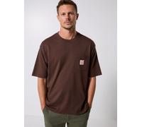 Levi's - SS WORKWEAR TEE BROWNS Marrone - Abbigliamento S Marrone