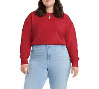 Levi's Standard Crew, Maglia di tuta Donna, Script Red, XS